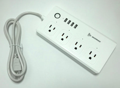 4 Outlet Smart Outlet with Smartphone App